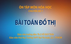 [ÔN THI THPT QUỐC GIA 2019] MÔN HÓA: Chuyên đề 7: Bài toán đồ thị