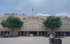 Chợ Đồng Xuân đìu hiu, hơn 2.100 gian hàng đóng cửa vì Covid-19