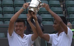 VIDEO: Lý Hoàng Nam làm nên lịch sử tại giải trẻ Wimbledon