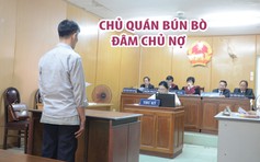 Ông chủ quán bún bò đâm cha con chủ nợ, người chết người bị thương