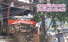 Hiện trường vụ tai nạn thảm khốc ở dốc cầu Bãi Cháy, Hạ Long