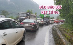 La hét thất thanh trong tai nạn liên hoàn khiến đèo Bảo Lộc kẹt cứng