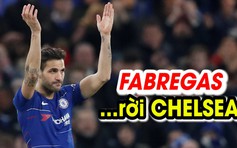 Fabregas rời Chelsea trong nước mắt