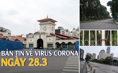 Điểm nóng Bệnh viện Bạch Mai 'nội bất xuất, ngoại bất nhập' I Bản tin về virus corona ngày 28.3.2020