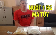 Bắt thêm đối tượng nuốt 1 kg ma túy trong người