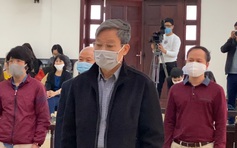 Cựu bộ trưởng Nguyễn Bắc Son trong giây phút lãnh y án tù chung thân