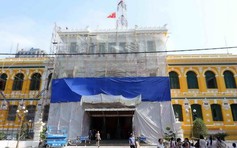 Hàng tỉ đồng thay 'áo mới' tòa nhà bưu điện trung tâm Sài Gòn