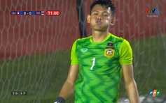 SEA Games: Supachai dứt điểm hiểm hóc nhưng thủ môn U.22 Lào quá xuất sắc