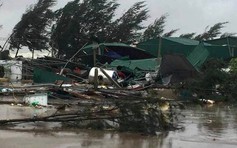 Hoàn lưu bão gây nguy cơ ngập nặng từ Quảng Bình đến Quảng Nam