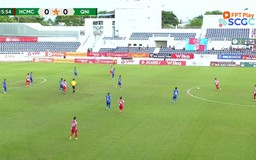 Higlight TP.HCM 1-0 Quảng Ninh: Thẻ đỏ cho HLV đội khách