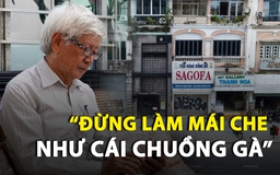 Nguyên Phó KTS trưởng TP.HCM: ‘Mái che đường Lê Lợi đừng làm như chuồng gà’