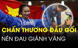 Nữ võ sĩ vovinam Lê Thị Hiền quả cảm giành HCV dù gặp chấn thương
