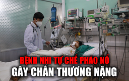 Gần tết, học chế pháo trên mạng, hai thiếu niên bị thương nghiêm trọng