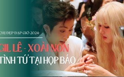 Gil Lê - Xoài Non tình tứ tại họp báo 'Chị đẹp đạp gió' mùa 2