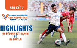 Highlight ĐH Tôn Đức Thắng - ĐH Thủy lợi  TNSV THACO Cup 2024 - Bán kết 2 TNSV THACO Cup 2024