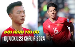 Đội hình tối ưu của U.23 Việt Nam dự vòng chung kết U.23 châu Á 2024