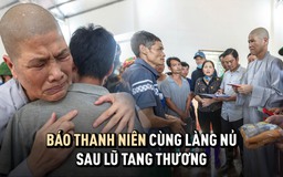 Đau thương Làng Nủ: Báo Thanh Niên mang quà của nhà hảo tâm đến với người dân