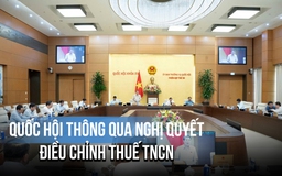 Quốc hội thông qua điều chỉnh thuế TNCN: Giảm trừ bản thân và người phụ thuộc tăng bao nhiêu?