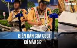 Nam thanh niên đòi CSGT TP.HCM lập biên bản màu hồng: Màu gì mới đúng?