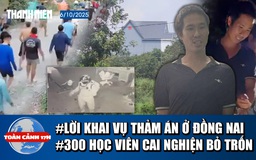 Toàn cảnh 17h: Lời khai nghi phạm vụ thảm án ở Đồng Nai | Lợi dụng cự cãi, hơn 300 học viên cai nghiện bỏ trốn