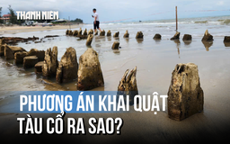 Tàu cổ trồi lên sau bão: Dự án khai quật ra sao?