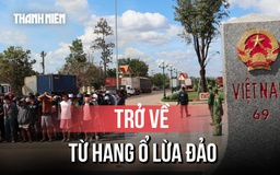 Tiếp nhận 42 công dân Việt Nam chạy thoát khỏi các cơ sở lừa đảo trực tuyến
