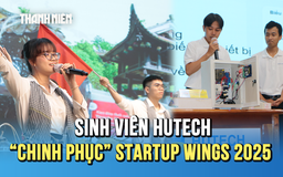HUTECH Startup Wings 2025: Trà sữa viên nén chạm ngôi quán quân