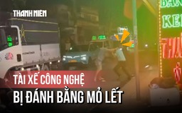 Tài xế bị đánh sau va chạm giao thông, tiếng mỏ lết chát chúa giữa phố