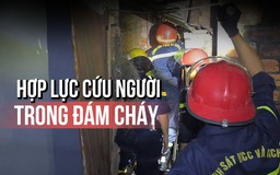 Hàng xóm hợp lực cứu chị em trong vụ cháy nhà lúc rạng sáng