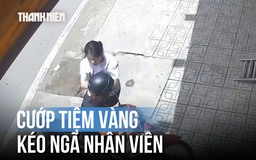 Đi cướp vàng, nghi phạm suýt bị bắt trước cửa tiệm