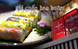 Món chay tại nhà hàng Michelin vinh danh, khách 'không nỡ ăn vì quá đẹp'