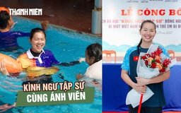 'Kình ngư tập sự' cùng Ánh Viên: Hành trình phòng chống đuối nước cho trẻ em miền Tây