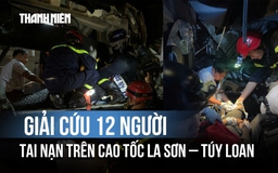 Tai nạn liên hoàn trên cao tốc La Sơn – Túy Loan: Giải cứu 12 người mắc kẹt