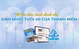 40 lời chúc lành của 40 nghệ sĩ, vận động viên dành cho sinh nhật tuổi 40 của Báo Thanh Niên