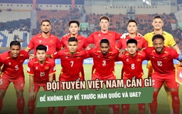 Đội tuyển Việt Nam cần gì để không lép vế trước Hàn Quốc và UAE?