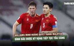 Williams Minh Hoàng quyết thắng Malaysia, Đình Bắc được kỳ vọng tiếp tục tỏa sáng