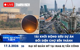 Xem nhanh 12h: Đại sứ quán Mỹ tại Iraq bị tấn công | 'Siêu dự án' đối diện chợ Bến Thành tái khởi động