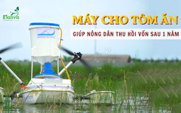Cùng sống xanh số 142: Khi phó giáo sư kỹ thuật bay chế tạo máy chăm tôm giúp nông dân làm giàu