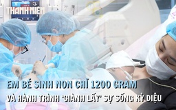 Hai tháng giành giật sự sống của em bé sinh non tại Bệnh viện Phương Nam