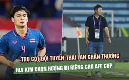Trụ cột đội tuyển Thái Lan chấn thương, HLV Kim chọn hướng đi riêng cho AFF Cup