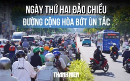 Ngày thứ hai đảo chiều làn xe đường Cộng Hòa: Bớt cảnh ùn tắc kéo dài