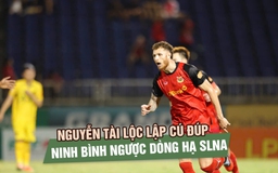 Nguyễn Tài Lộc lập cú đúp, Ninh Bình ngược dòng hạ SLNA trên sân Vinh