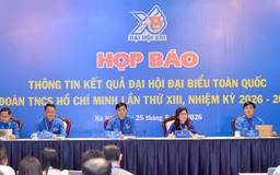 Họp báo thông tin kết quả Đại hội Đoàn toàn quốc lần thứ XIII