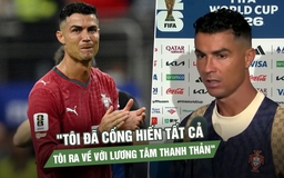 Ronaldo nghẹn ngào khép lại kỳ World Cup cuối cùng: 'Tôi đã cống hiến tất cả'