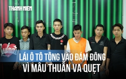 Lái ô tô tông vào đám đông vì mâu thuẫn lùi xe