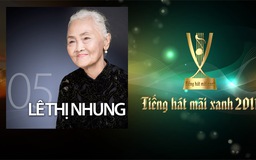 Bán kết Tiếng hát mãi xanh 2011: TS Lê Thị Nhung