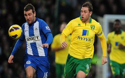 PremierLeague: Norwich vs Wigan 2-1