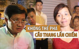 Quận 1 chưa thể phá một cầu thang kỳ lạ trên vỉa hè