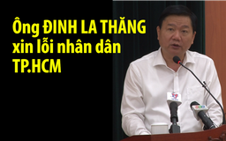 Ông Đinh La Thăng chúc mừng ông Nguyễn Thiện Nhân, xin lỗi nhân dân TP.HCM