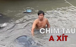 Hút hết 26 tấn axit trên chiếc tàu chìm ở sông Đồng Nai